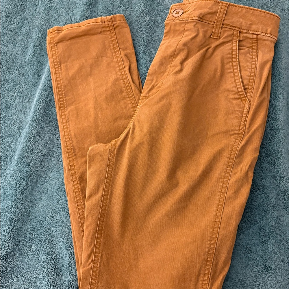 Old Navy Women's Straight Leg Pants - Orange